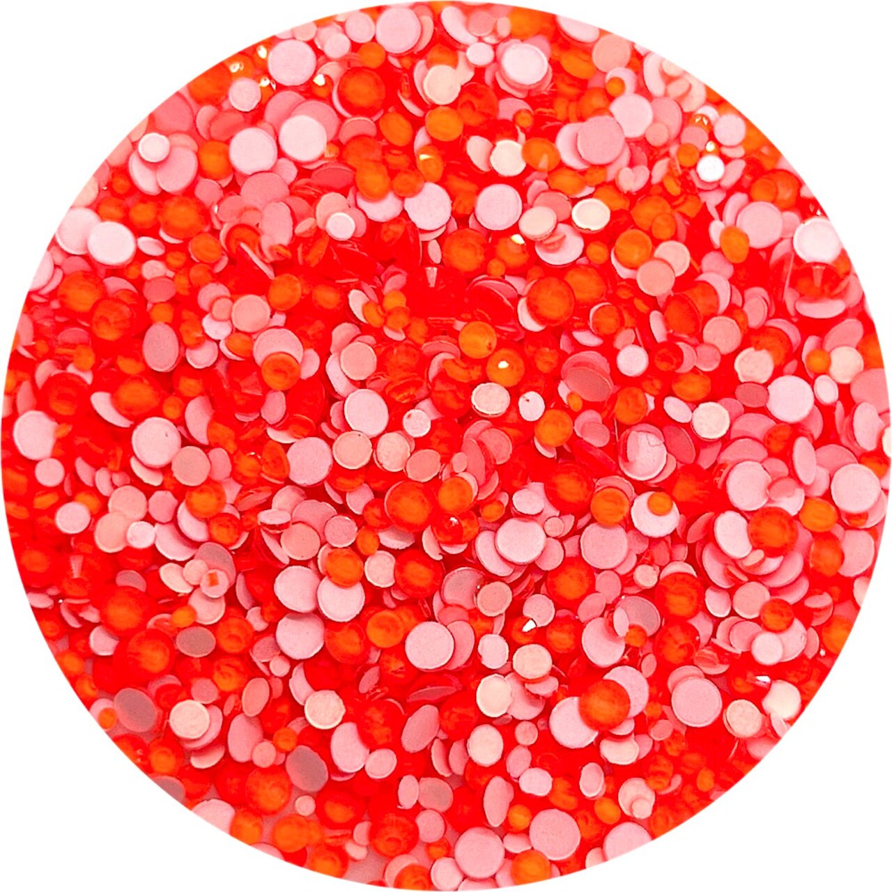 Glass Rhinestones - 90's Coral - Lauren Quigley's Rock Candy by Glitter Heart Co.™